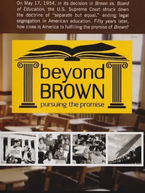 Movie poster "Beyond Brown: Pursuing the Promise"