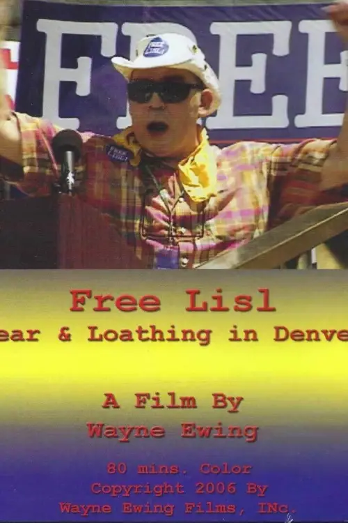 Movie poster "Free Lisl: Fear & Loathing in Denver"