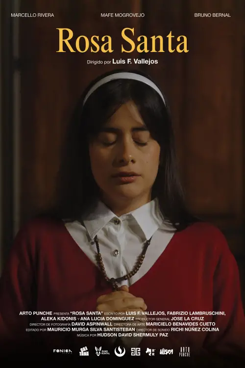 Movie poster "Rosa Santa"