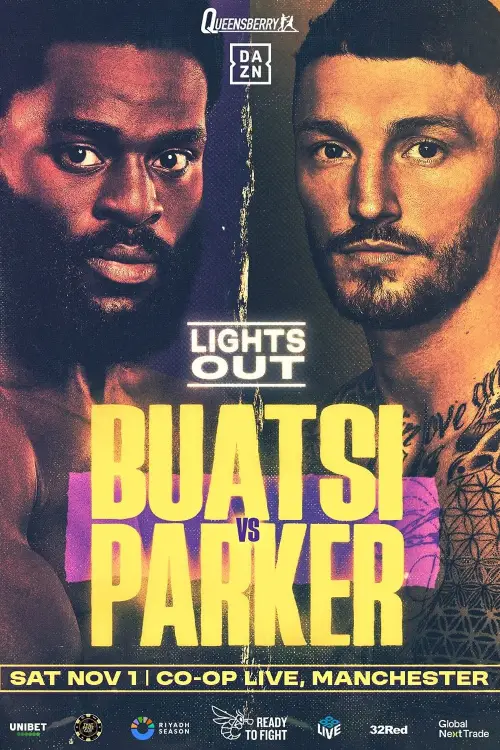 Movie poster "Joshua Buatsi vs. Zach Parker"