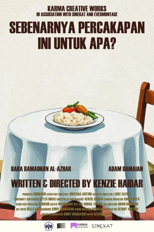 Movie poster "What Is This Conversation Actually For?"