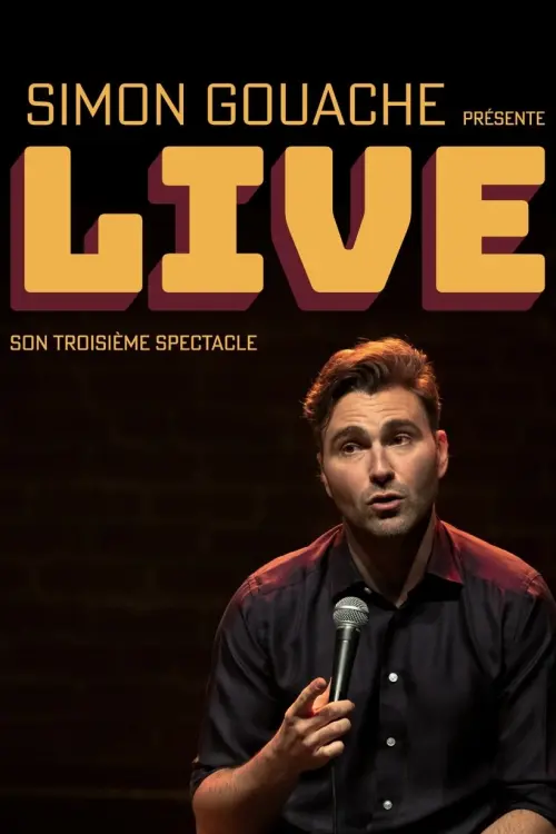 Movie poster "Simon Gouache: LIVE"
