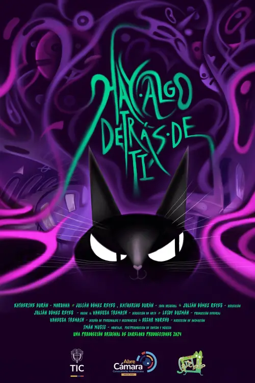 Movie poster "Hay algo detras de ti"