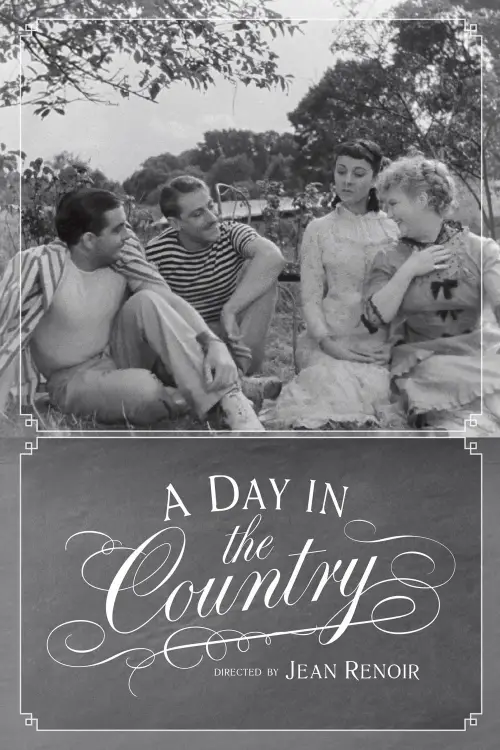 Movie poster "A Day in the Country"