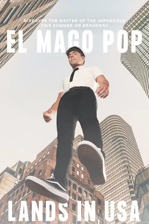 Movie poster "El Mago Pop Lands in USA"
