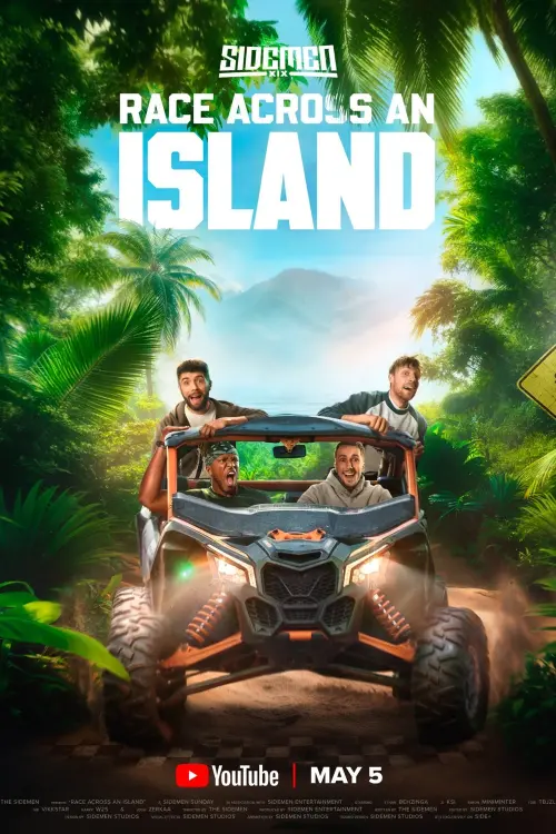 Movie poster "Race Across An Island"