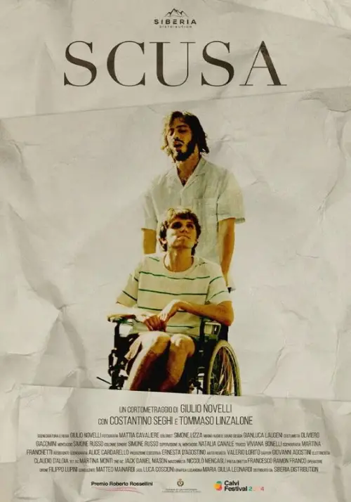 Movie poster "Scusa"