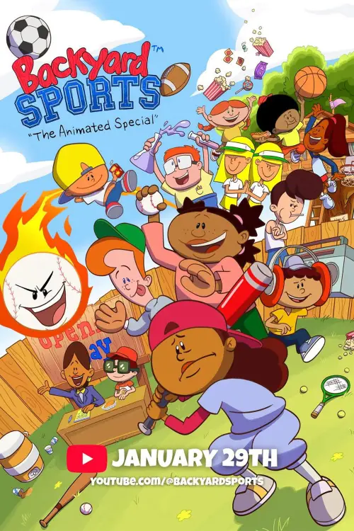 Movie poster "Backyard Sports: The Animated Special"