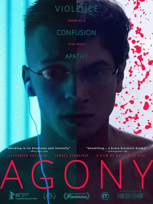 Movie poster "Agony"