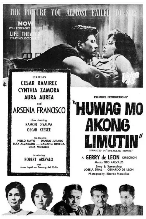 Movie poster "Huwag Mo Akong Limutin"