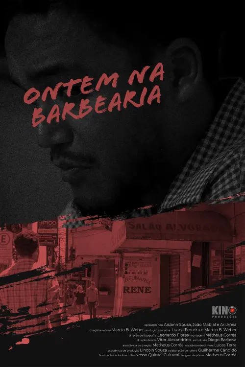 Movie poster "Ontem na barbearia"