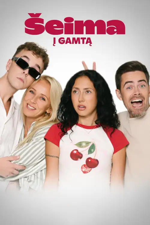 Movie poster "Šeima į gamtą"