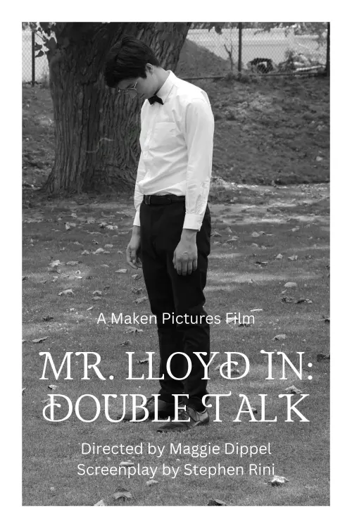 Movie poster "Mr. Lloyd in: Double Talk"