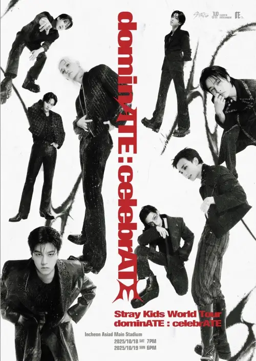 Movie poster "Beyond LIVE - Stray Kids World Tour〈dominATE : celebrATE〉"
