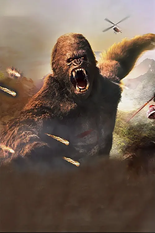 Movie poster "King Kong is Coming Back"