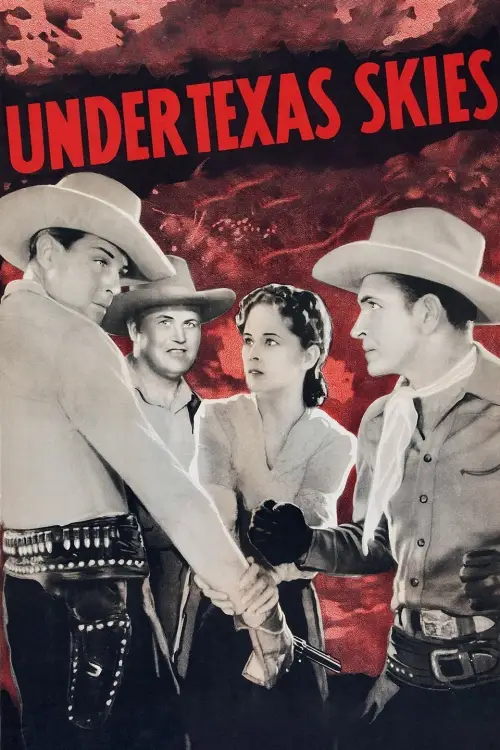 Movie poster "Under Texas Skies"