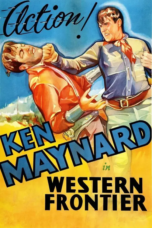 Movie poster "Western Frontier"