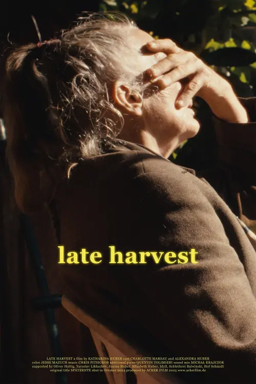 Movie poster "Late Harvest"