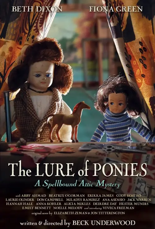 Movie poster "The Lure of Ponies: A Spellbound Attic Mystery"