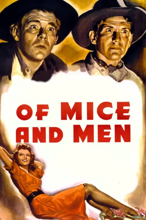 Movie poster "Of Mice and Men"