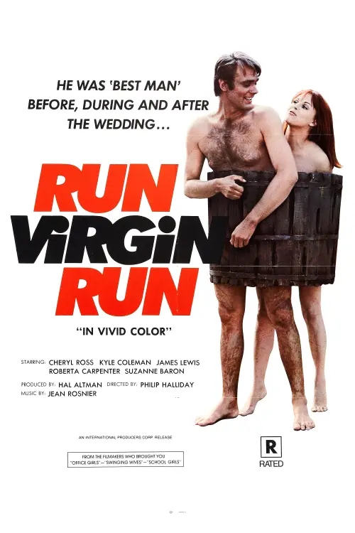Movie poster "Run, Virgin, Run"
