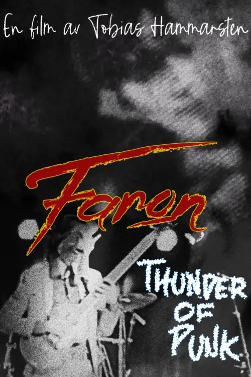 Movie poster "FARON THUNDER OF PUNK"