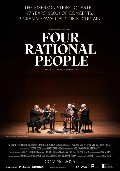 Movie poster "Four Rational People"
