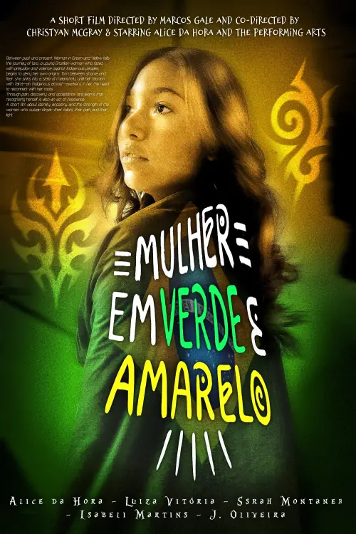 Movie poster "Mulher em Verde e Amarelo"