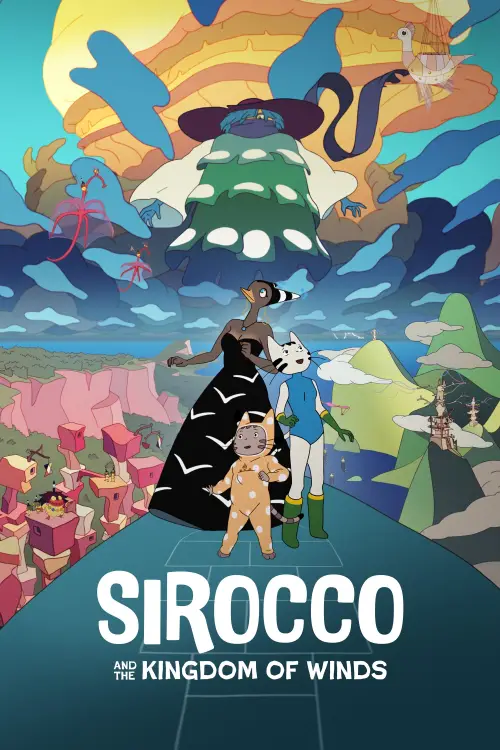 Movie poster "Sirocco and the Kingdom of the Winds"