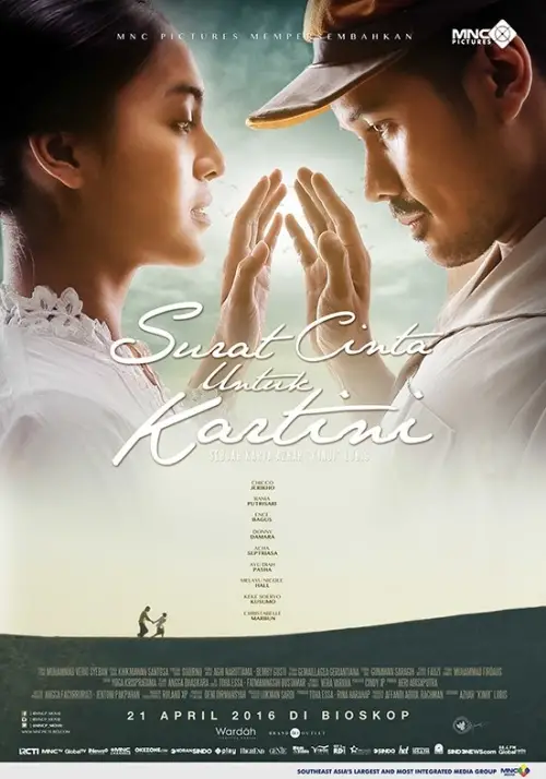 Movie poster "Kartini and Mr. Postman"