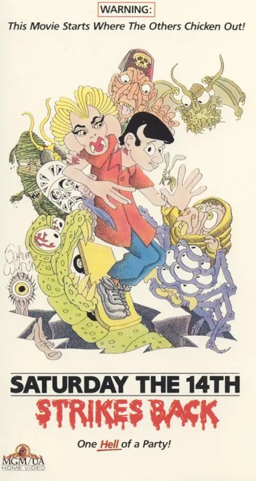 Movie poster "Saturday the 14th Strikes Back"