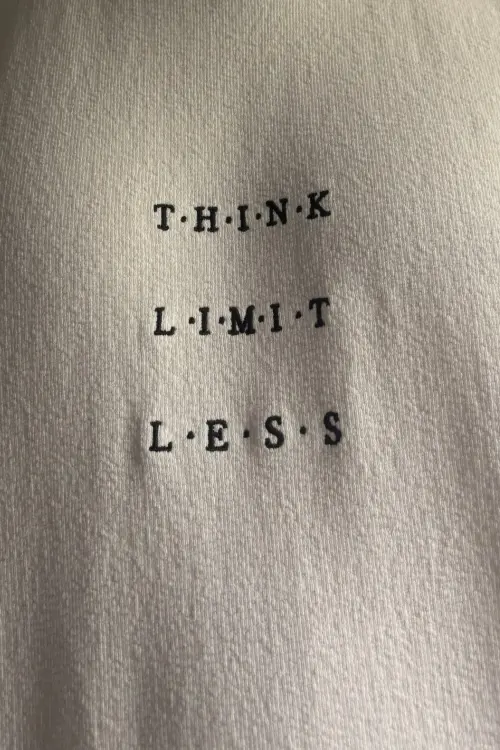 Movie poster "Think. Limit. Less"
