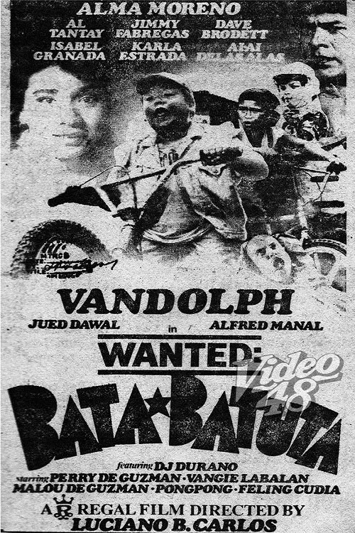 Movie poster "Wanted Bata-Batuta"