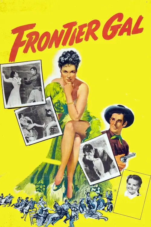 Movie poster "Frontier Gal"