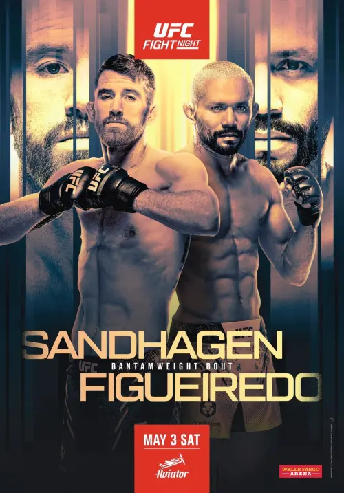 Movie poster "UFC on ESPN 67: Sandhagen vs. Figueiredo"