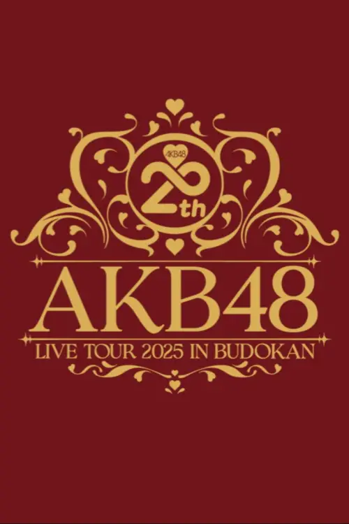 Movie poster "AKB48 20th Year Live Tour 2025 in Budokan"