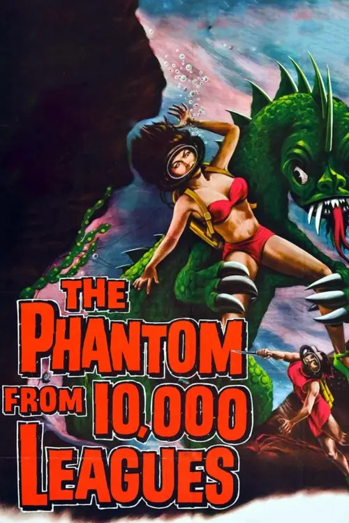 Movie poster "The Phantom from 10,000 Leagues"