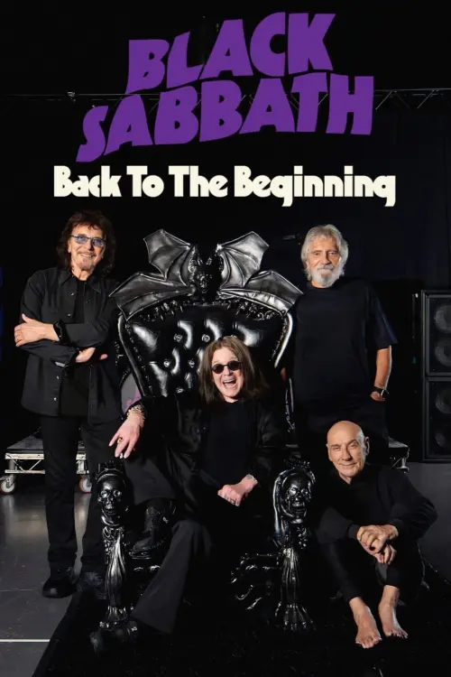 Movie poster "Black Sabbath - Back to the Beginning"