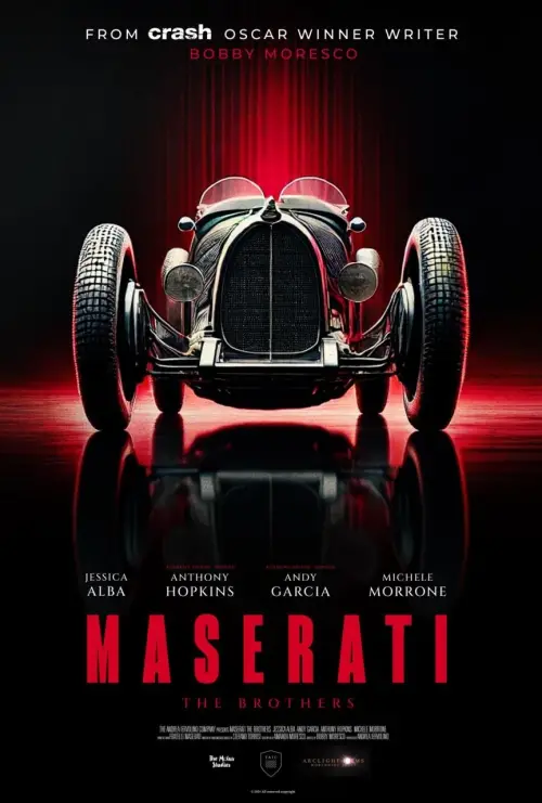 Movie poster "Maserati: The Brothers"