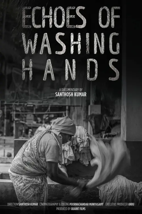 Movie poster "Echoes of washing hands"