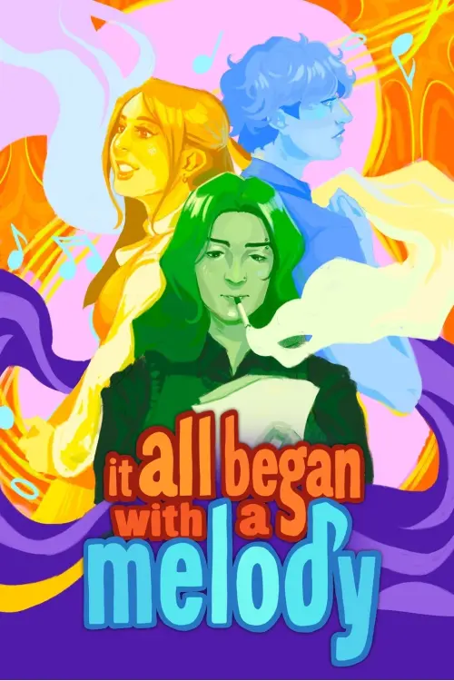 Movie poster "It All Began with a Melody"