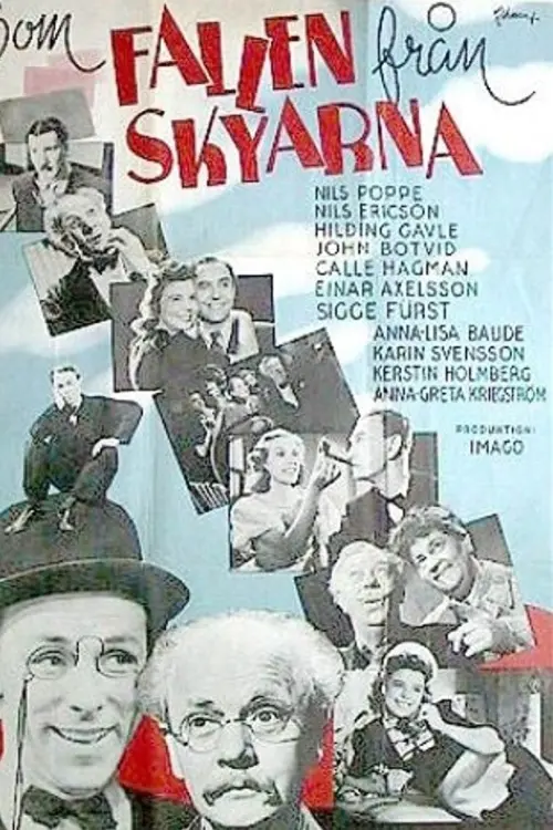 Movie poster "Som fallen från skyarna"