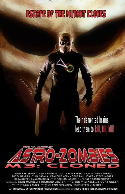 Movie poster "Astro-Zombies M3: Cloned"