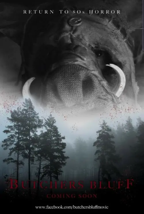 Movie poster "Butchers Bluff"