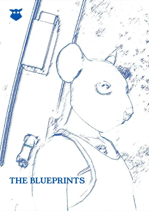 Movie poster "THE BLUEPRINTS"