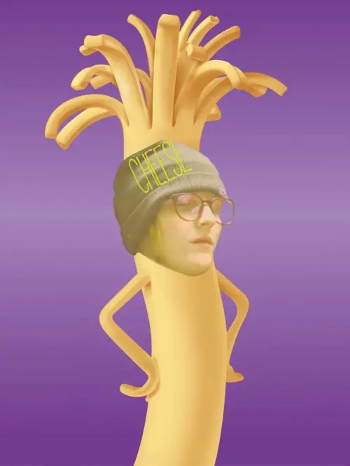 Movie poster "The Cheese String"