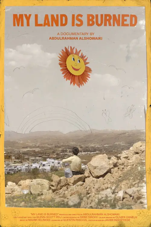 Movie poster "My Land Is Burned"