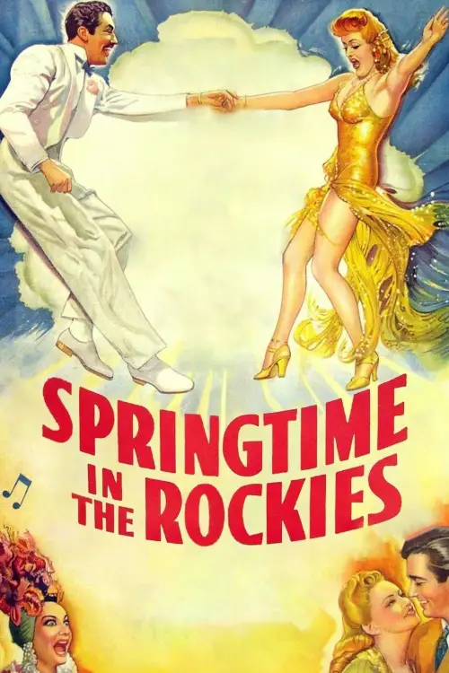 Movie poster "Springtime in the Rockies"