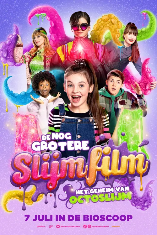 Movie poster "The Even Bigger Slime Movie"