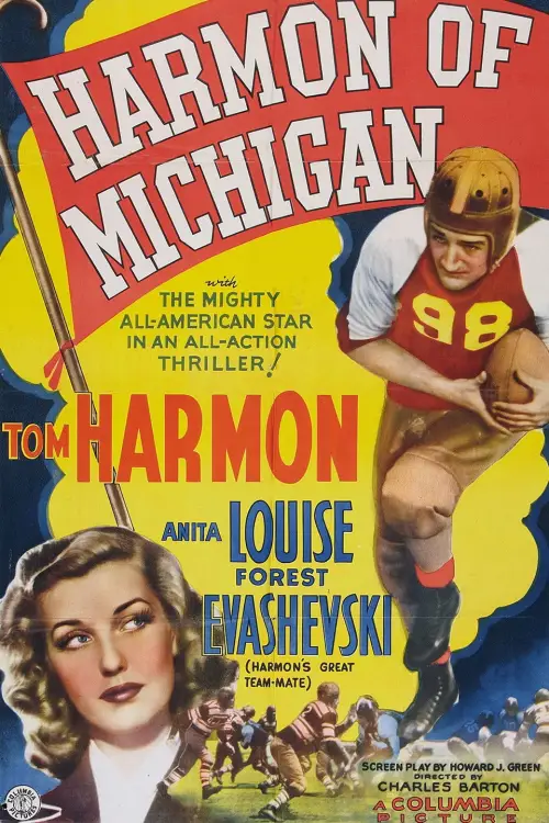 Movie poster "Harmon of Michigan"